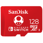 SanDisk and Nintendo Cobranded MicroSD cards 128GB / 64GB.